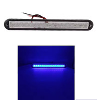 6 LED STRIP LIGHT - 12 Volts Length: 10 cm - Color: Blue - WK-SL1-BL- AZLED